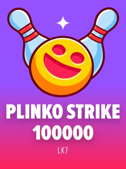 Plinko Strike 100000 game artwork