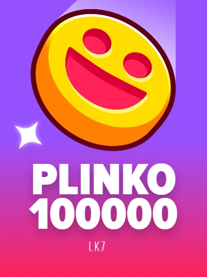 Plinko 100000 game artwork