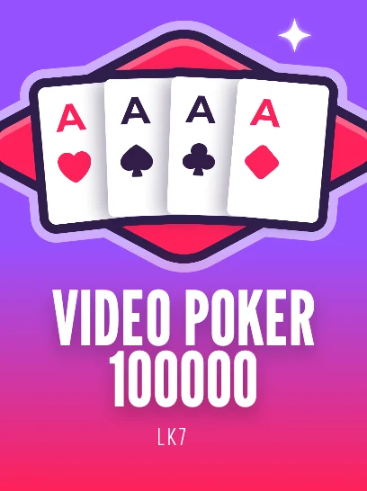 Video Poker 100000 game artwork